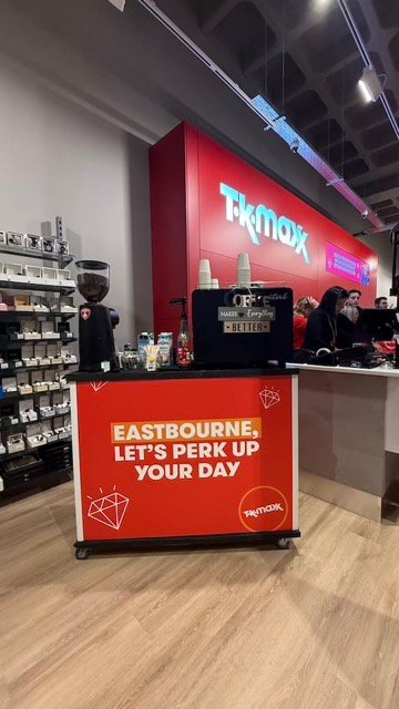 Coffee Cart Branding Activation