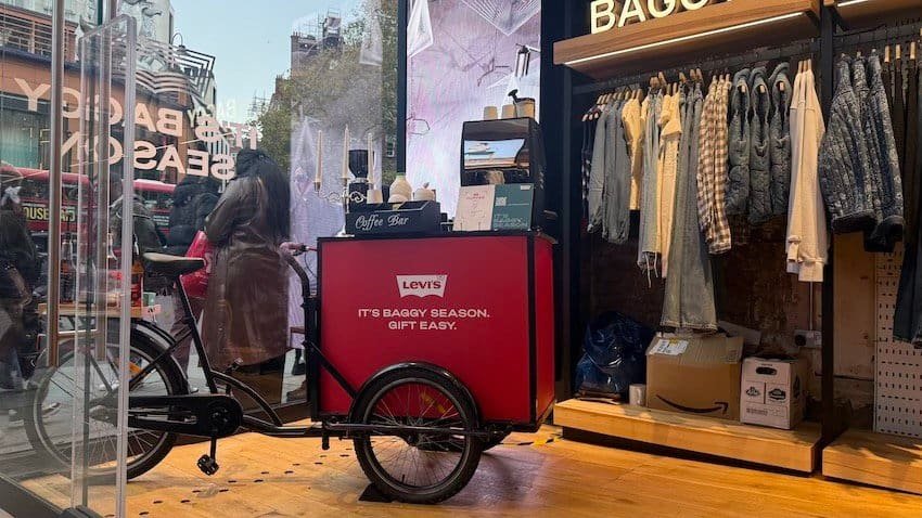 Coffee Bike Hire for store Events